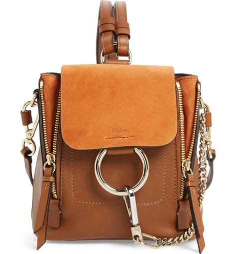 chloe faye backpack discontinued|chloe mini faye backpack.